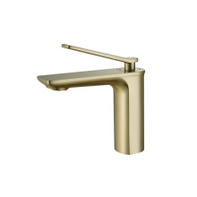 Factory supplier modern bathroom single handle single water  basin faucet